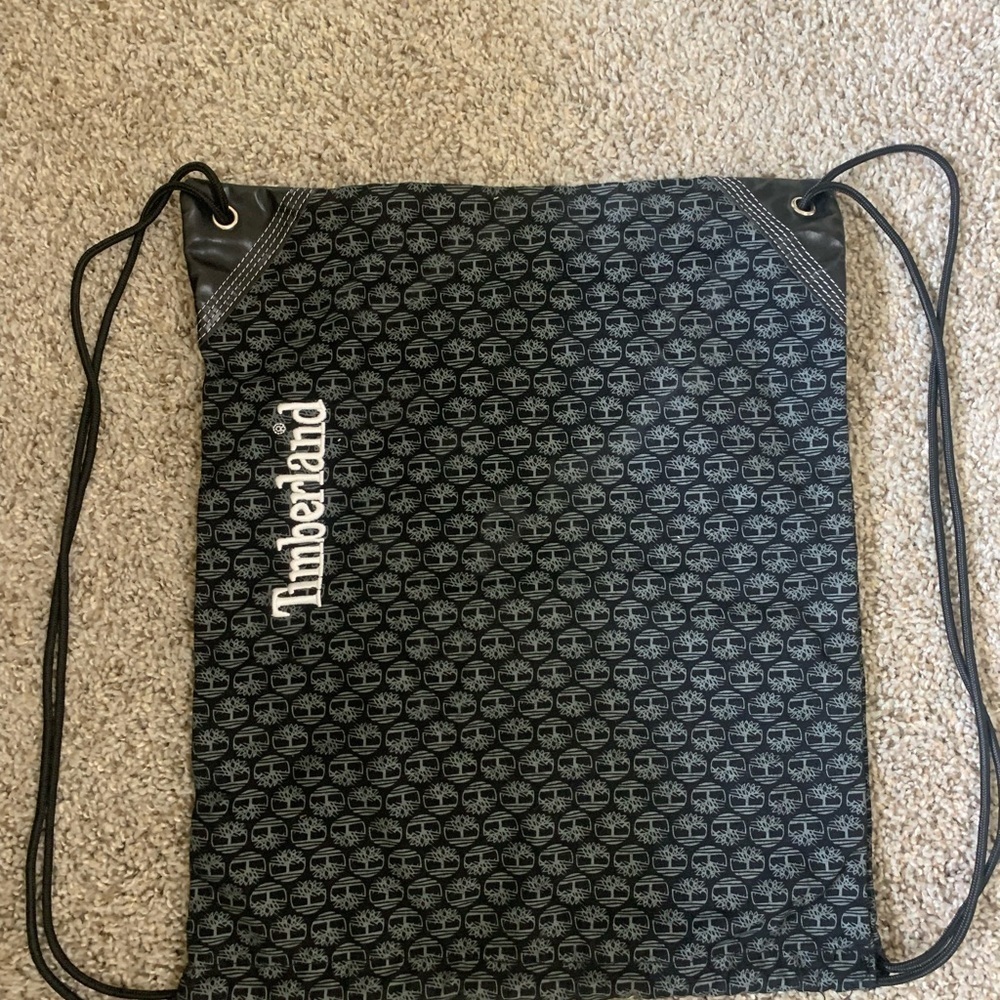 Timberland Black Backpack with Sleek Design